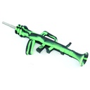NECTAR COLLECTOR STRAW W/ NAIL – SILICON HAND PIPES – MULTI-COLOR – 1CT – SL156 – [MSRP: $17.50]