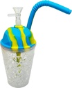 ICE CUP CAMO HYBRID BONG – SILICON WATER PIPES – 1CT – SL265 – [MSRP: $32.50]