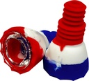 HYBRID SILICONE & GLASS BOWL – SILICON ACCESSORIES – 1CT – SL252 – [MSRP: $7.50]