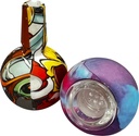 HYBRID SILICONE & GLASS BOWL – SILICON ACCESSORIES – 1CT – SL260 – [MSRP: $7.50]