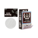 SILVER PIPE SCREEN – SMOKING ACCESSORIES – 5PCS PER PACK – 100PK DISPLAY – A38 – [MSRP: $1 EACH]