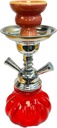 SABA – HOOKAH – SMALL SERIES – DOUBLE HOSE – 6 COLORS – 1CT – ZC24 – [MSRP: $28.50]
