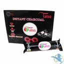 TANYA – ROUND INSTANT – HOOKAH CHARCOAL – 33MM / 40MM – 100CT – TANYA-02431 – [MSRP: $1-$2 EACH]