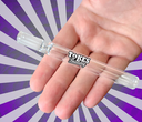 TOKES BUDDY – GLASS CHILLUM – GLASS HAND PIPES – ASSORTED COLORS – 100CT DISPLAY – TB-CHLM-100CT – [MSRP: $1.50 EACH]