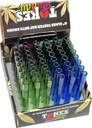 TOKES BUDDY – GLASS TASTER BAT – GLASS HAND PIPES – 4-INCH – ASSORTED COLORS – 48CT DISPLAY – GTBWB – [MSRP: $2.50 EACH]