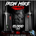 TYSON 2.0 – IRON MIKE – DISPOSABLE VAPE – 15000 PUFFS – 16ML – 5% NIC – VARIOUS FLAVORS – 5CT – [MSRP: $25 EACH]