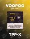 VOOPOO – VAPE TANKS – TPP-X POD TANK – 5.5ML – VARIOUS COLORS – 1CT – [MSRP: $32.50]