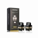 VOOPOO – VAPE PODS REPLACEMENT – VINCI 3 REPLACEMENT PODS – 4ML – 2CT – [MSRP: $6.50 EACH]