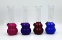 MULTI COLORS – GLASS WATER PIPE – 6-INCH – 1CT – WP-1000 WP-320 – [MSRP: $7.50]